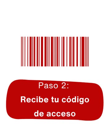 Recibe tu código